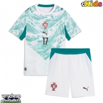 Portugal Rafael Leao #17 Replica Away Minikit World Cup 2026 Short Sleeve (+ pants)